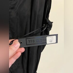 Young, Fabulous & Broke Silk Little Black Dress